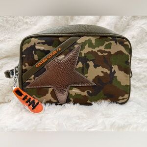 Golden Goose Camouflage Star Bag